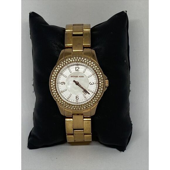 Michael Kors Madison Glitz MK5403 Womens Stainless Steel Analog Dial Watch UC812 - Picture 1 of 12